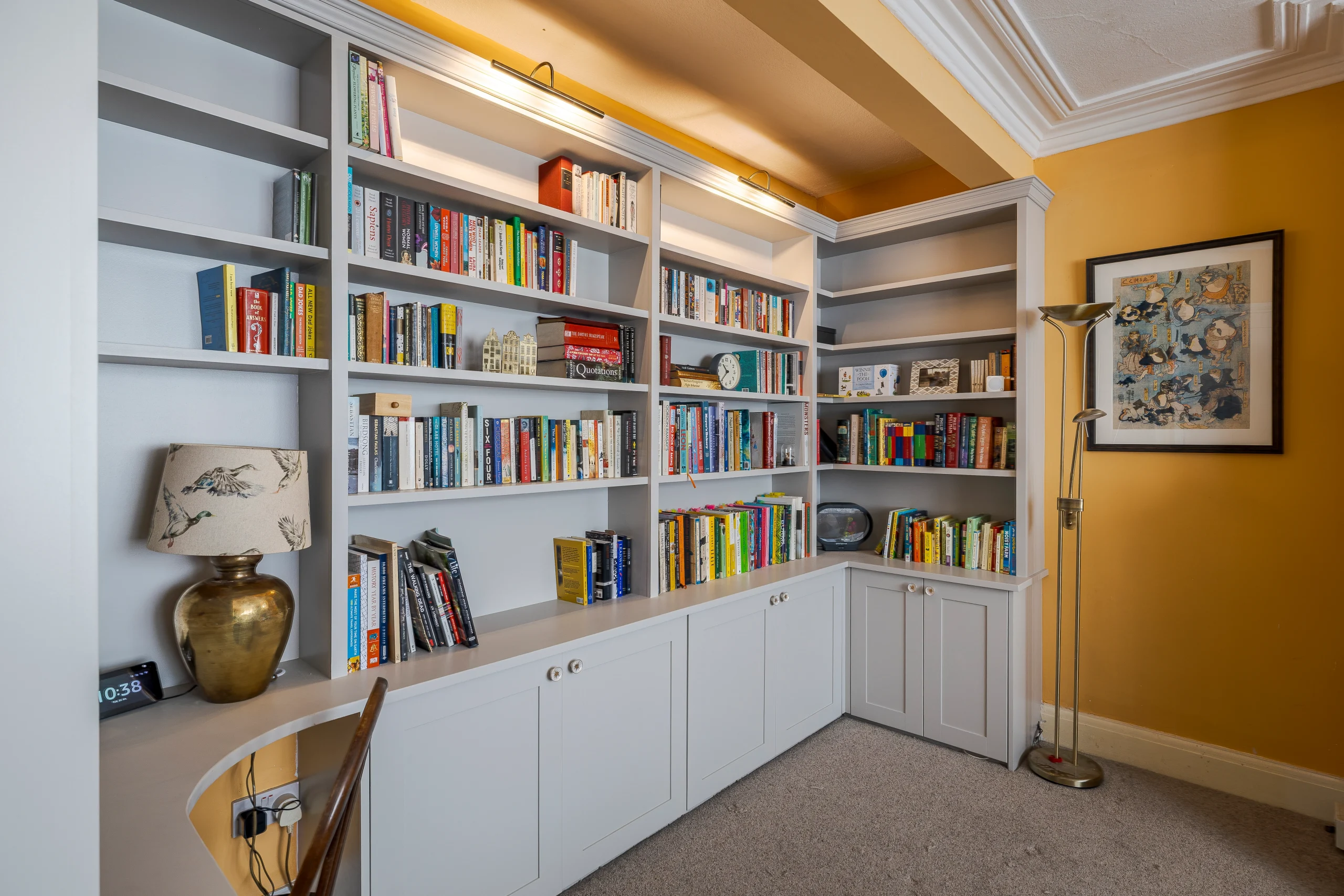 custom made cabinet Bespoke bookshelves